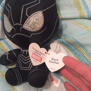 marvel black panther beanie baby